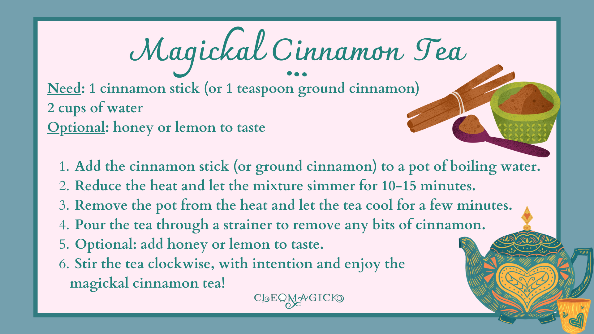 The Magick of Cinnamon