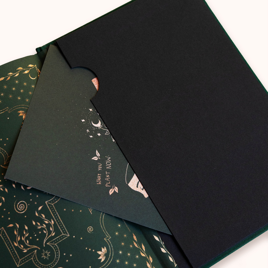 ABUNDANCE PLANNER, EMERALD GREEN