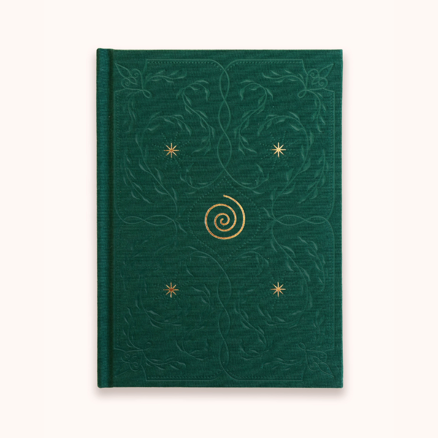 ABUNDANCE PLANNER, EMERALD GREEN
