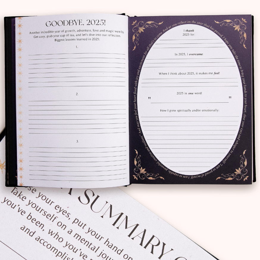 2026 YEAR OF GROWTH BOOK, ONYX BLACK