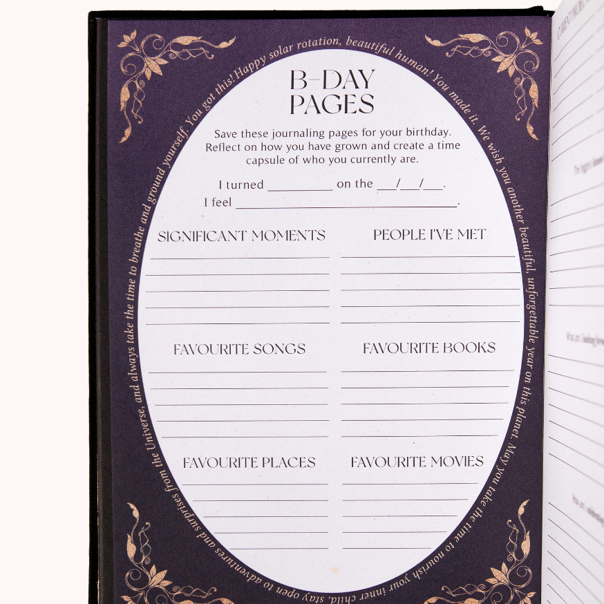 2026 YEAR OF GROWTH BOOK, ONYX BLACK