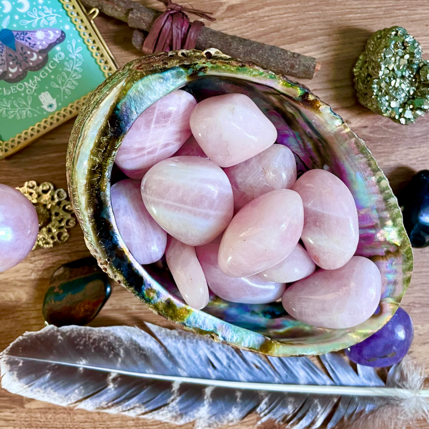 LARGE ROSE QUARTZ HEALING TUMBLESTONE