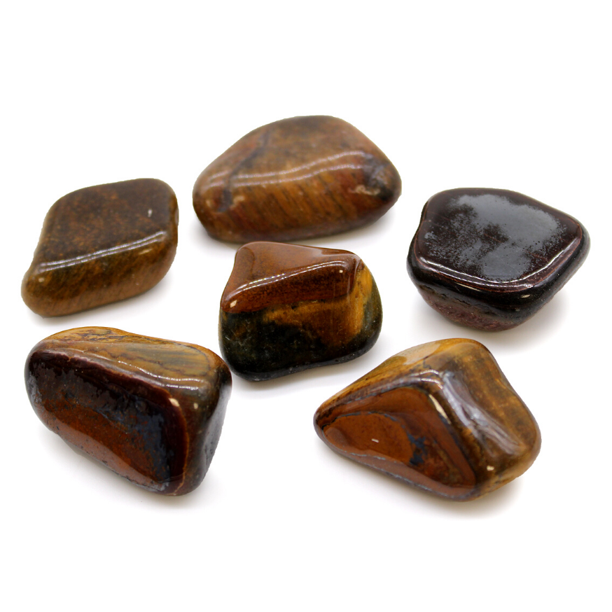 MEDIUM YELLOW TIGER’S EYE HEALING TUMBLESTONE