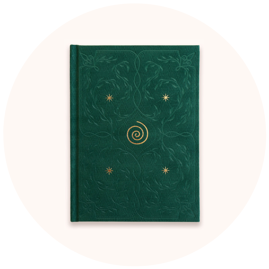 ABUNDANCE PLANNER, EMERALD GREEN