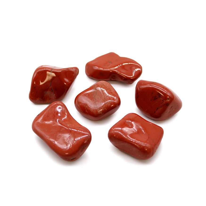 LARGE RED JASPER HEALING TUMBLESTONE